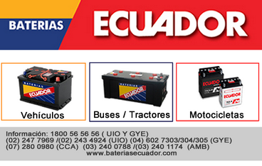 Baterias Ecuador